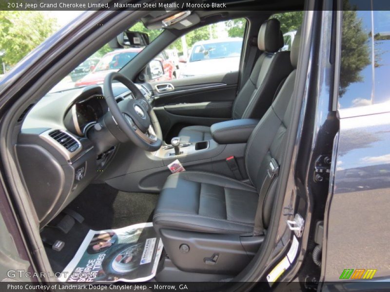 Maximum Steel Metallic / Morocco Black 2014 Jeep Grand Cherokee Limited