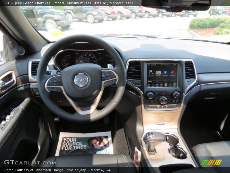 Maximum Steel Metallic / Morocco Black 2014 Jeep Grand Cherokee Limited
