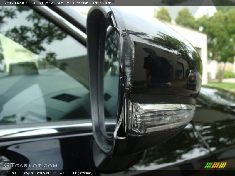 Obsidian Black / Black 2012 Lexus CT 200h Hybrid Premium