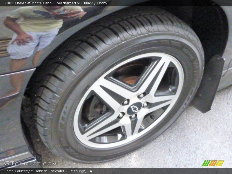 Black / Ebony 2005 Chevrolet Monte Carlo Supercharged SS