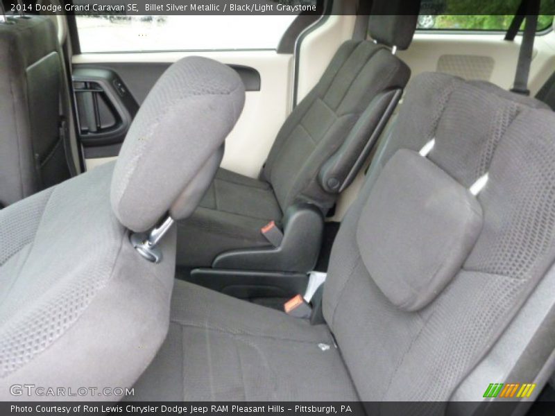 Rear Seat of 2014 Grand Caravan SE