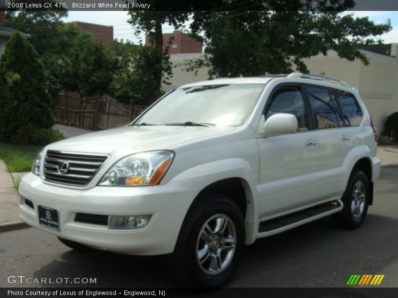 Blizzard White Pearl / Ivory 2008 Lexus GX 470