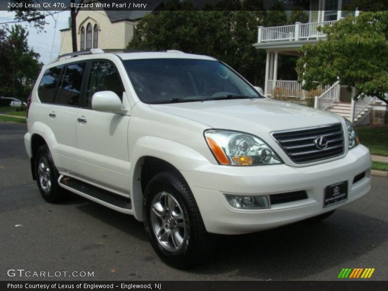 Blizzard White Pearl / Ivory 2008 Lexus GX 470