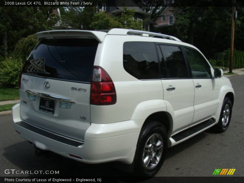 Blizzard White Pearl / Ivory 2008 Lexus GX 470