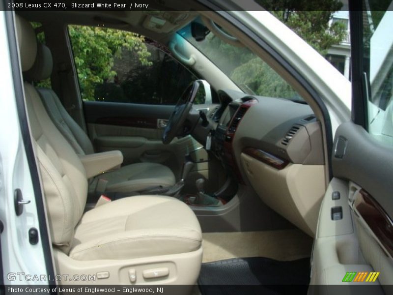 Blizzard White Pearl / Ivory 2008 Lexus GX 470