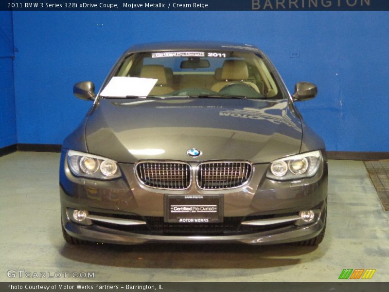 Mojave Metallic / Cream Beige 2011 BMW 3 Series 328i xDrive Coupe