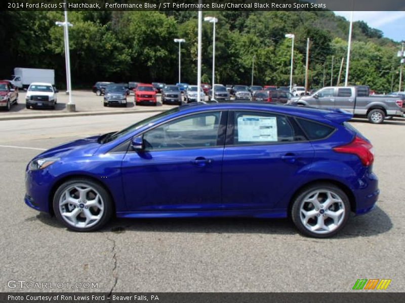  2014 Focus ST Hatchback Performance Blue