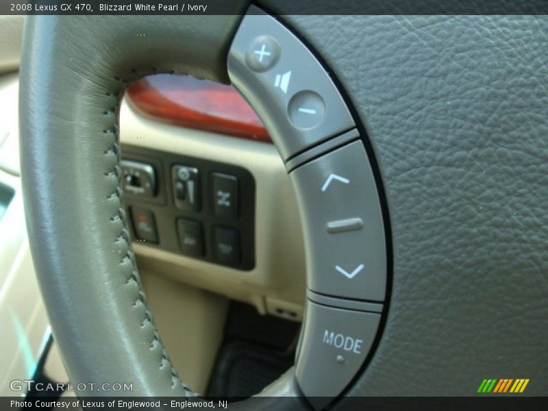 Blizzard White Pearl / Ivory 2008 Lexus GX 470