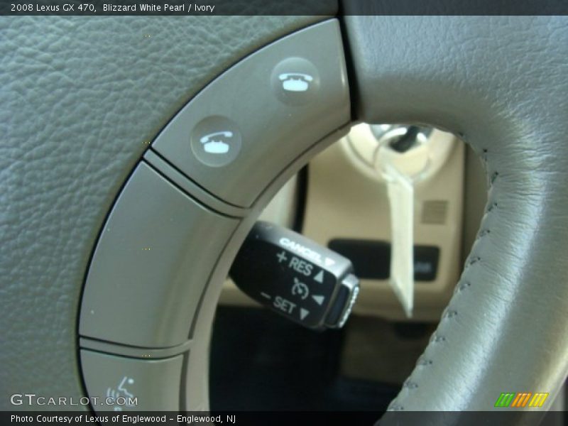 Blizzard White Pearl / Ivory 2008 Lexus GX 470