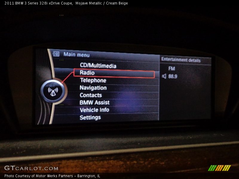 Mojave Metallic / Cream Beige 2011 BMW 3 Series 328i xDrive Coupe