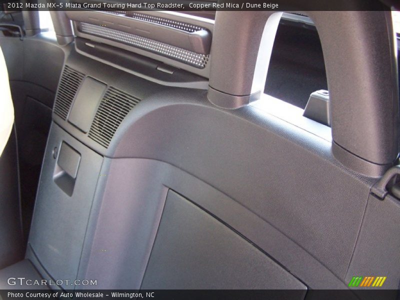 Copper Red Mica / Dune Beige 2012 Mazda MX-5 Miata Grand Touring Hard Top Roadster