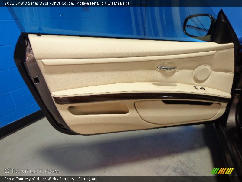 Mojave Metallic / Cream Beige 2011 BMW 3 Series 328i xDrive Coupe