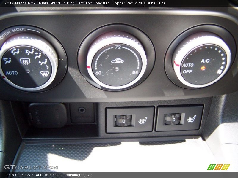 Controls of 2012 MX-5 Miata Grand Touring Hard Top Roadster