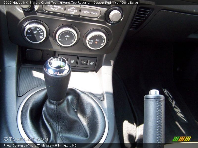  2012 MX-5 Miata Grand Touring Hard Top Roadster 6 Speed Manual Shifter
