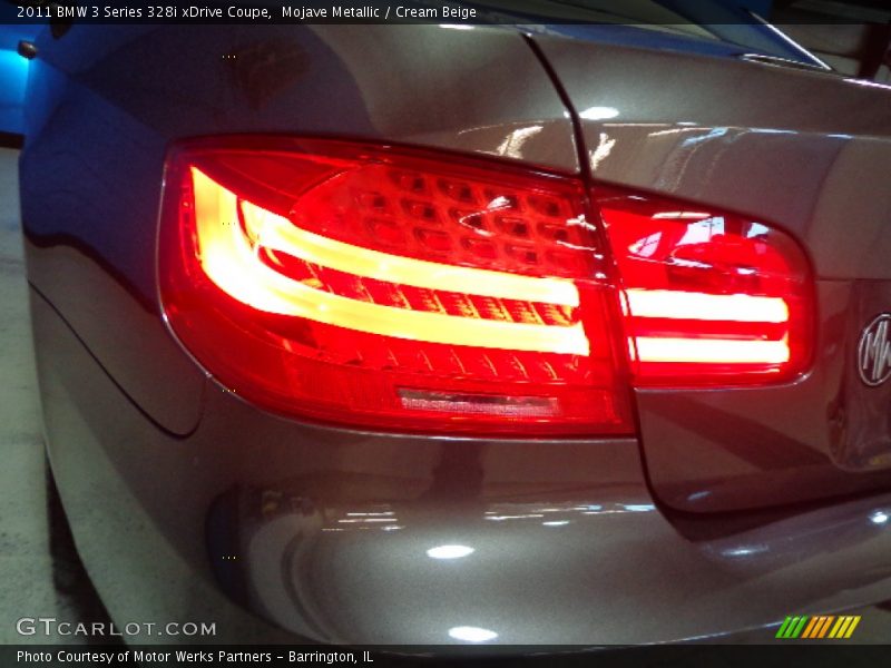 Mojave Metallic / Cream Beige 2011 BMW 3 Series 328i xDrive Coupe