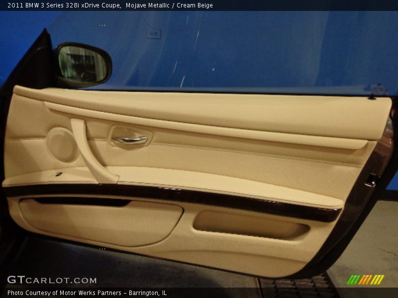 Mojave Metallic / Cream Beige 2011 BMW 3 Series 328i xDrive Coupe