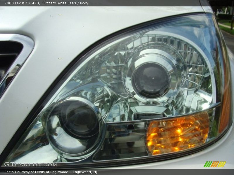 Blizzard White Pearl / Ivory 2008 Lexus GX 470
