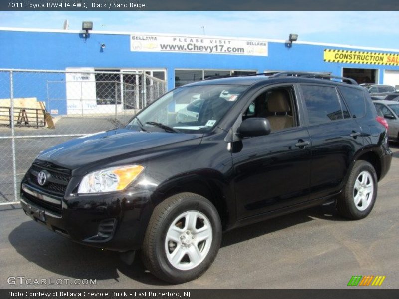 Black / Sand Beige 2011 Toyota RAV4 I4 4WD
