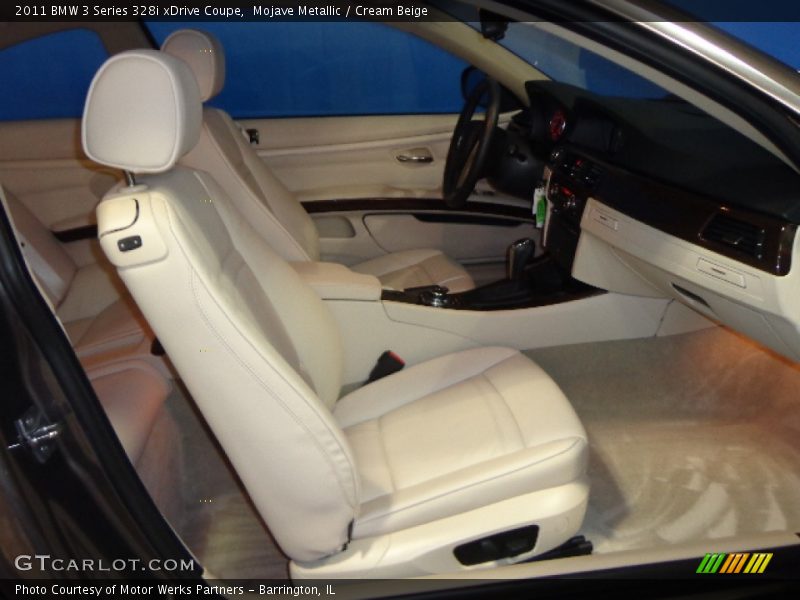 Mojave Metallic / Cream Beige 2011 BMW 3 Series 328i xDrive Coupe
