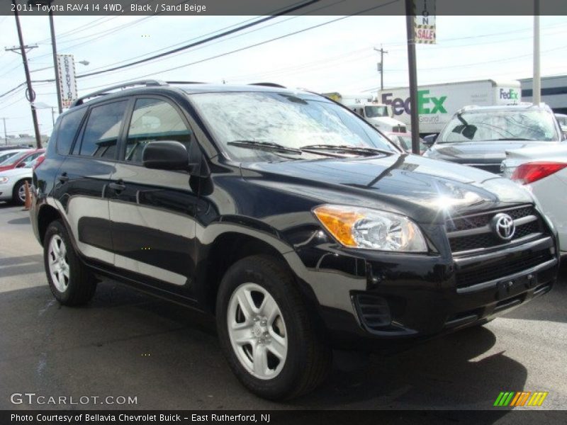 Black / Sand Beige 2011 Toyota RAV4 I4 4WD