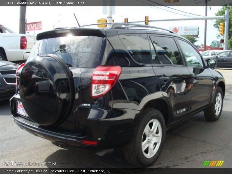 Black / Sand Beige 2011 Toyota RAV4 I4 4WD