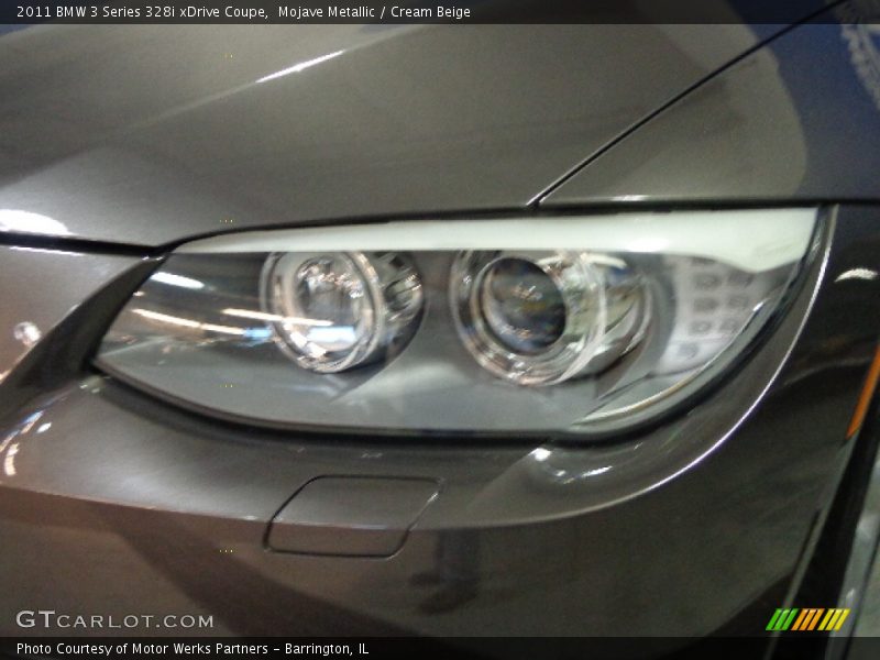 Mojave Metallic / Cream Beige 2011 BMW 3 Series 328i xDrive Coupe