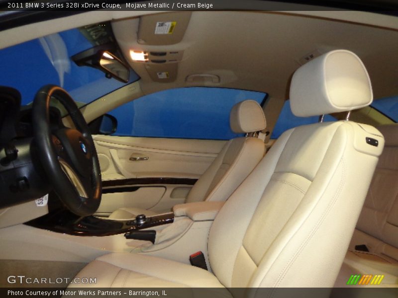 Mojave Metallic / Cream Beige 2011 BMW 3 Series 328i xDrive Coupe