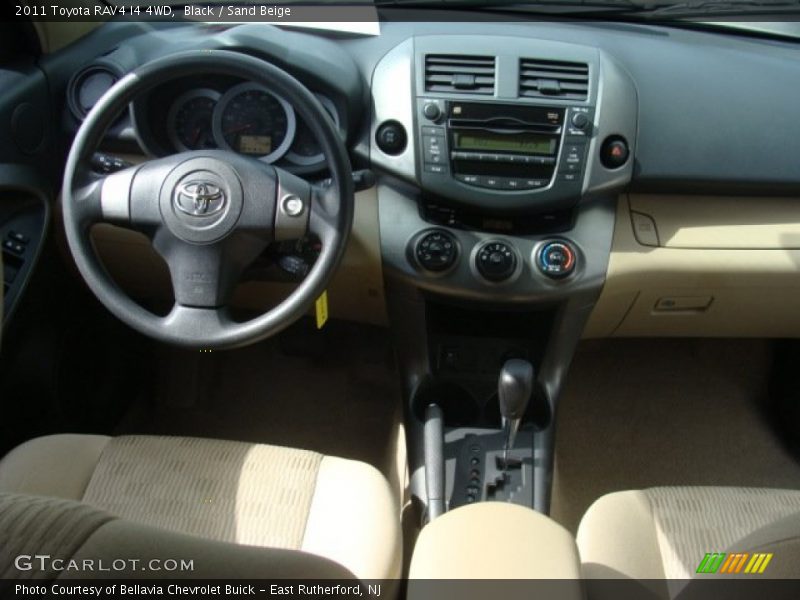 Black / Sand Beige 2011 Toyota RAV4 I4 4WD