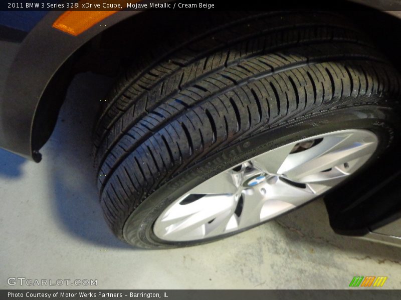 Mojave Metallic / Cream Beige 2011 BMW 3 Series 328i xDrive Coupe