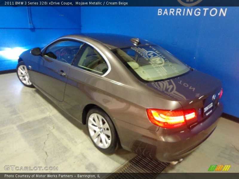 Mojave Metallic / Cream Beige 2011 BMW 3 Series 328i xDrive Coupe