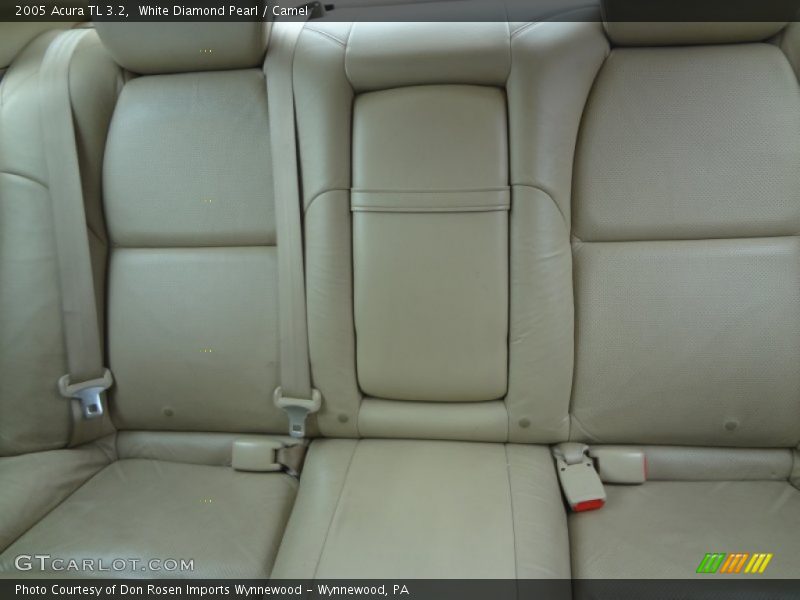 White Diamond Pearl / Camel 2005 Acura TL 3.2