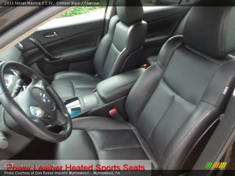 Crimson Black / Charcoal 2011 Nissan Maxima 3.5 SV
