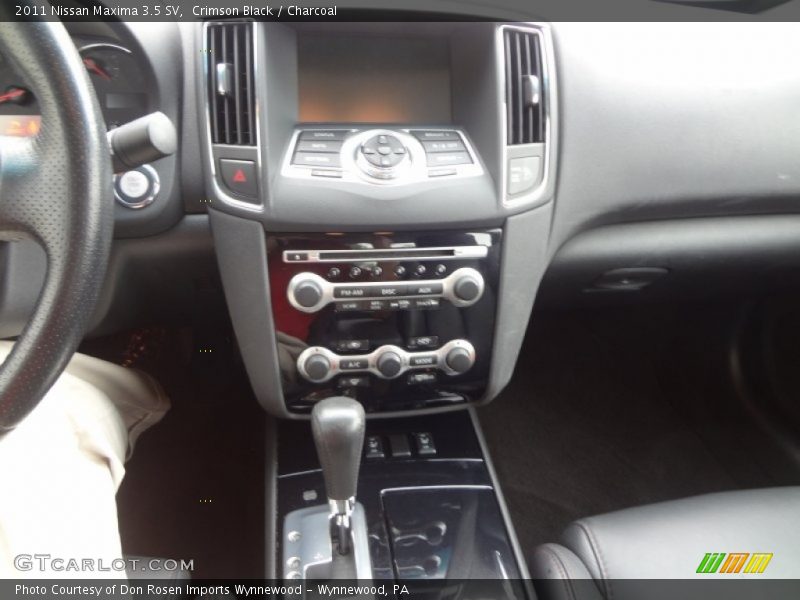 Crimson Black / Charcoal 2011 Nissan Maxima 3.5 SV