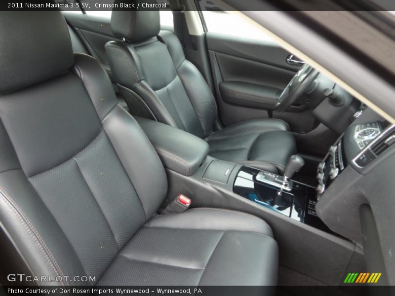Crimson Black / Charcoal 2011 Nissan Maxima 3.5 SV