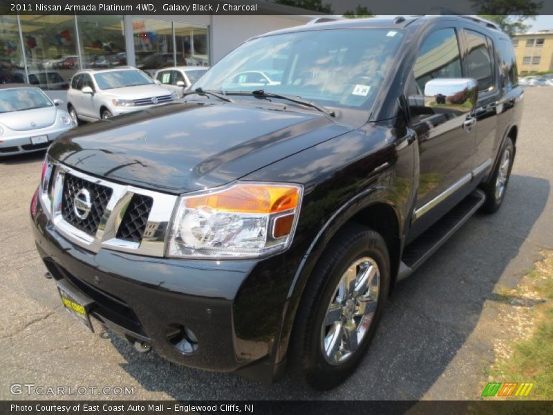 Galaxy Black / Charcoal 2011 Nissan Armada Platinum 4WD