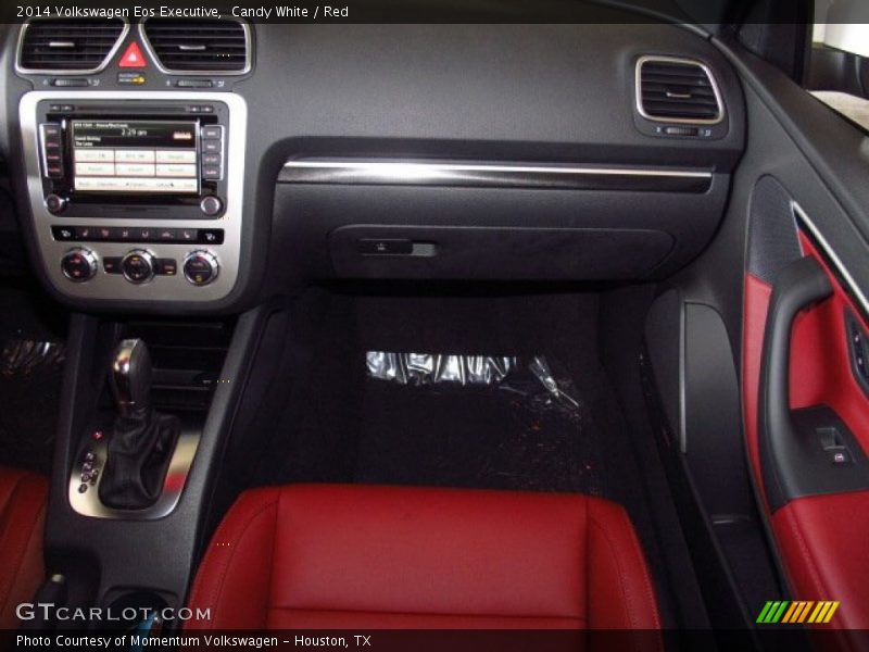 Candy White / Red 2014 Volkswagen Eos Executive
