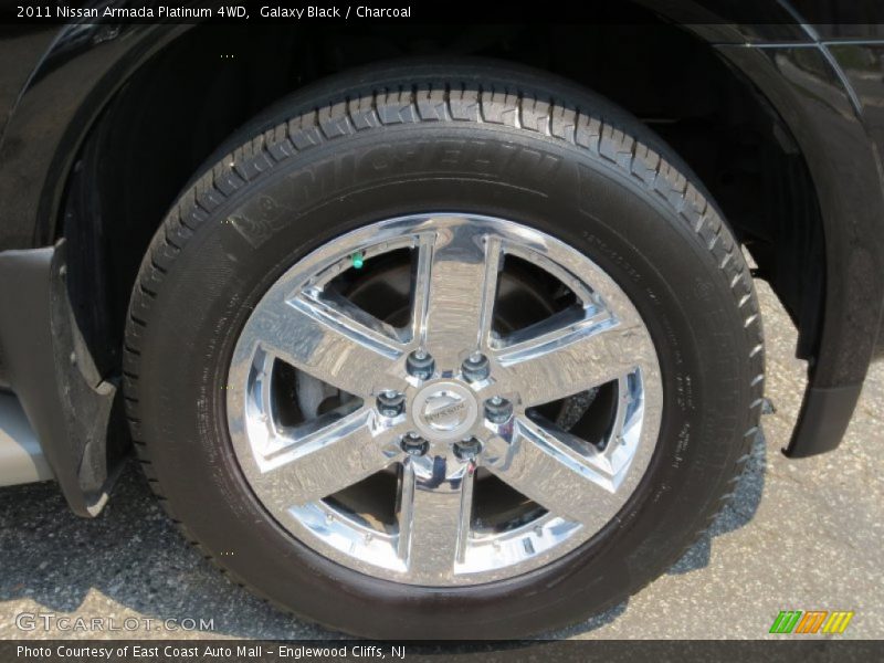 Galaxy Black / Charcoal 2011 Nissan Armada Platinum 4WD