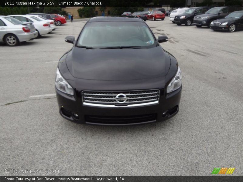 Crimson Black / Charcoal 2011 Nissan Maxima 3.5 SV