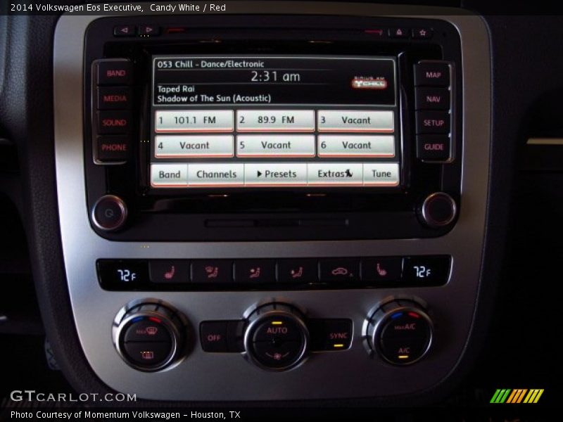 Controls of 2014 Eos Executive