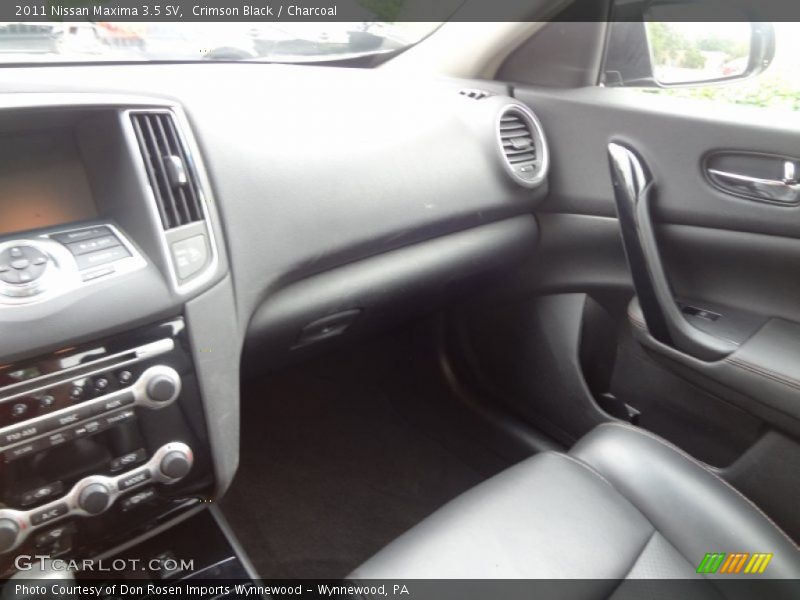 Crimson Black / Charcoal 2011 Nissan Maxima 3.5 SV