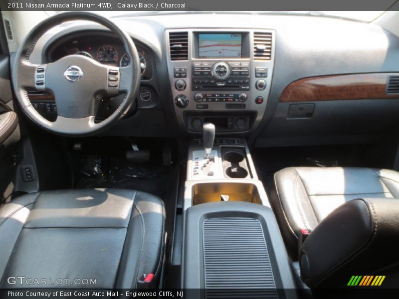 Galaxy Black / Charcoal 2011 Nissan Armada Platinum 4WD