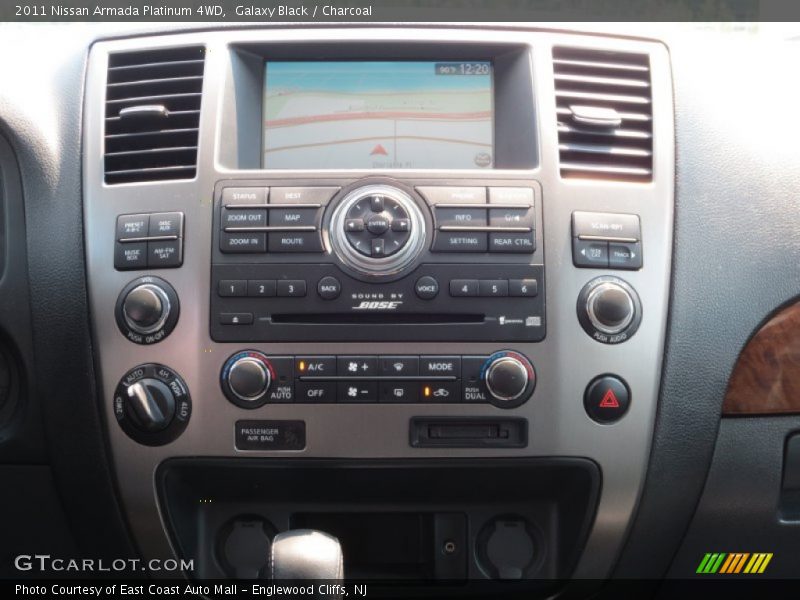 Galaxy Black / Charcoal 2011 Nissan Armada Platinum 4WD