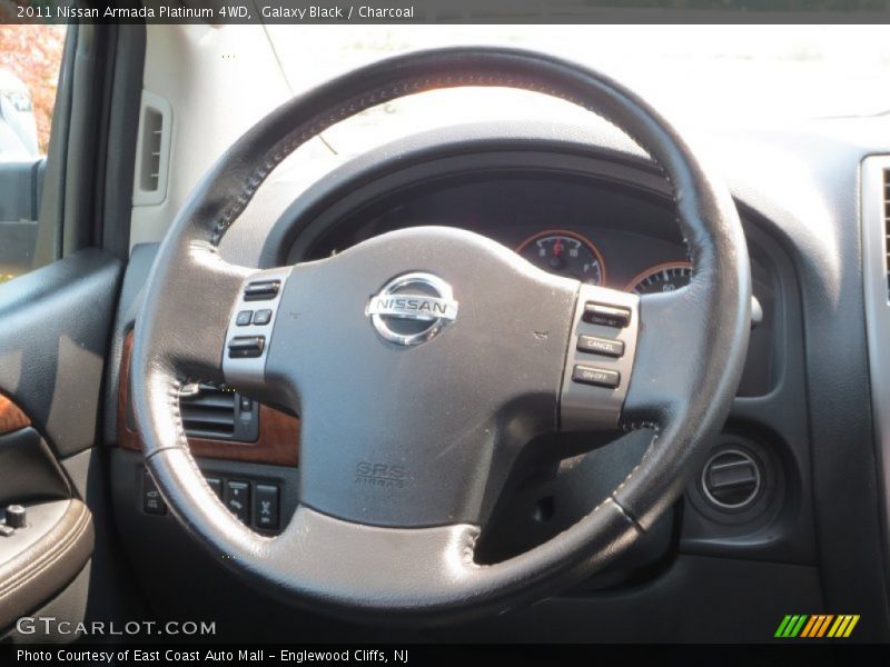 Galaxy Black / Charcoal 2011 Nissan Armada Platinum 4WD