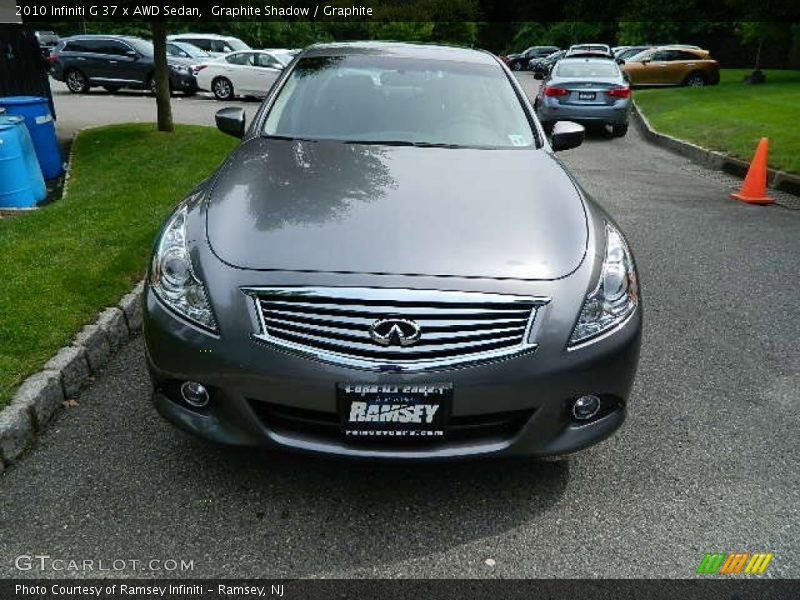 Graphite Shadow / Graphite 2010 Infiniti G 37 x AWD Sedan