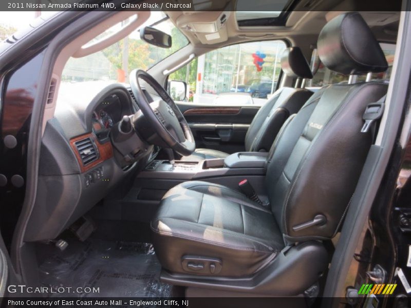 Galaxy Black / Charcoal 2011 Nissan Armada Platinum 4WD