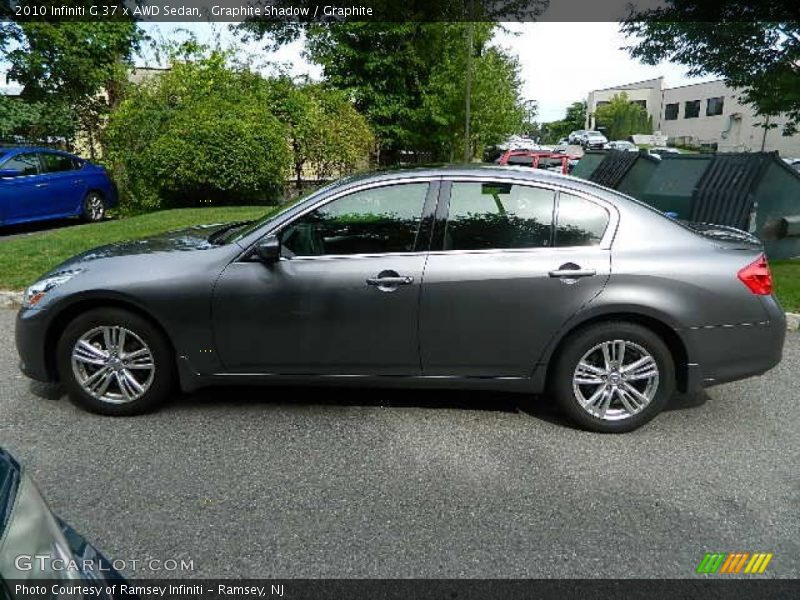Graphite Shadow / Graphite 2010 Infiniti G 37 x AWD Sedan