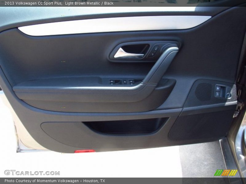 Light Brown Metallic / Black 2013 Volkswagen CC Sport Plus