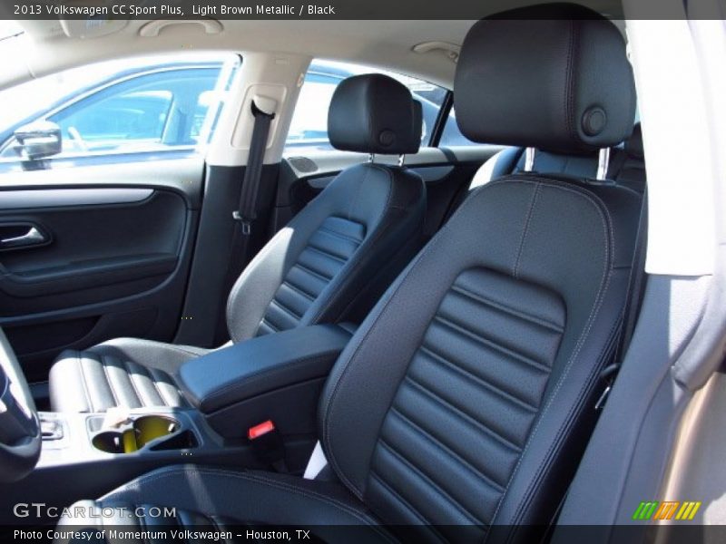 Light Brown Metallic / Black 2013 Volkswagen CC Sport Plus