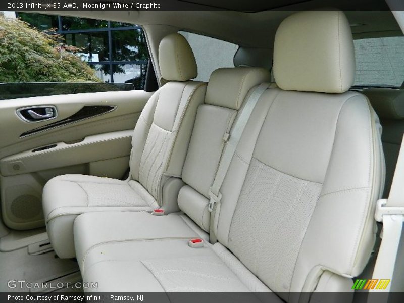Moonlight White / Graphite 2013 Infiniti JX 35 AWD