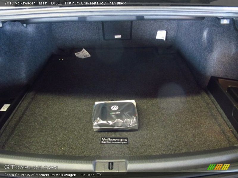 Platinum Gray Metallic / Titan Black 2013 Volkswagen Passat TDI SEL